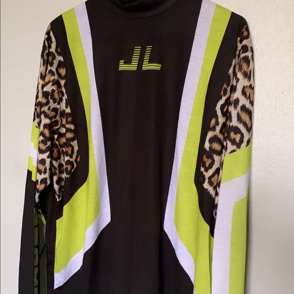 LONG SLEEVE NEON CHEETAH
